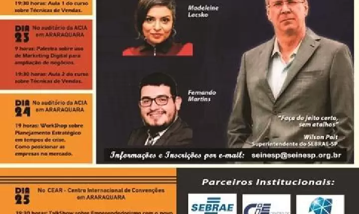 SEINESP realiza a semana do Empreendedor 2019